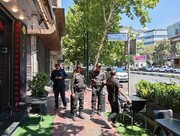ساماندهی دستفروشان از متروی قلهک تا شریعتی