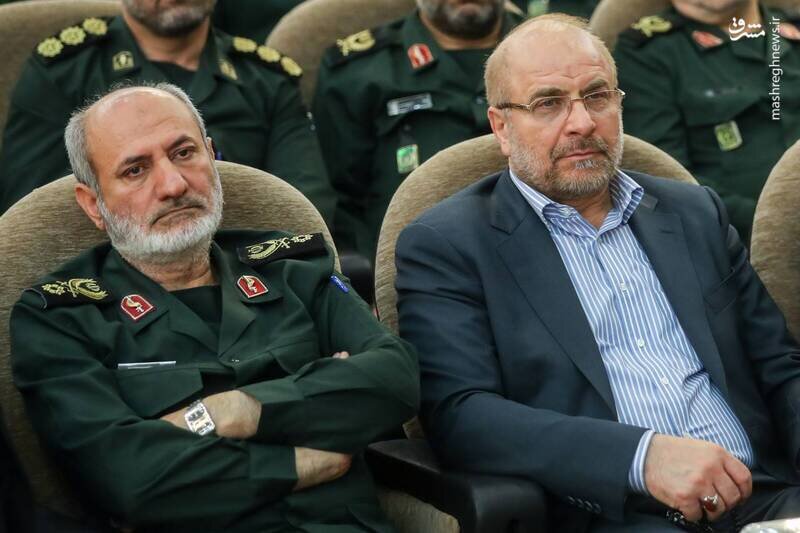 تصویر کمتر دیدهشده از قالیباف با ۲فرمانده شهید اطلاعات سپاه