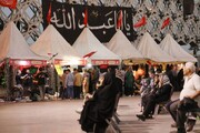 چراغ محرم در میدام امام حسین(ع) روشن است