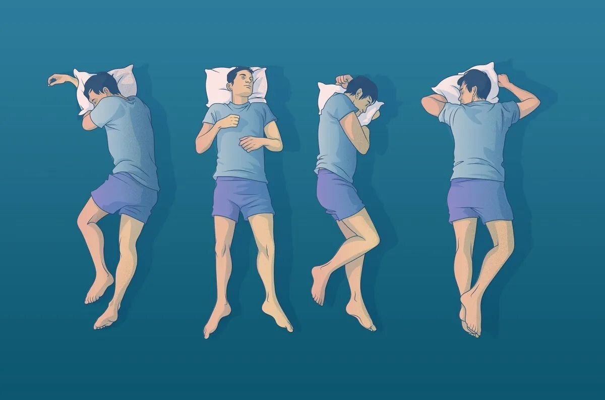 نحوه خوابیدن