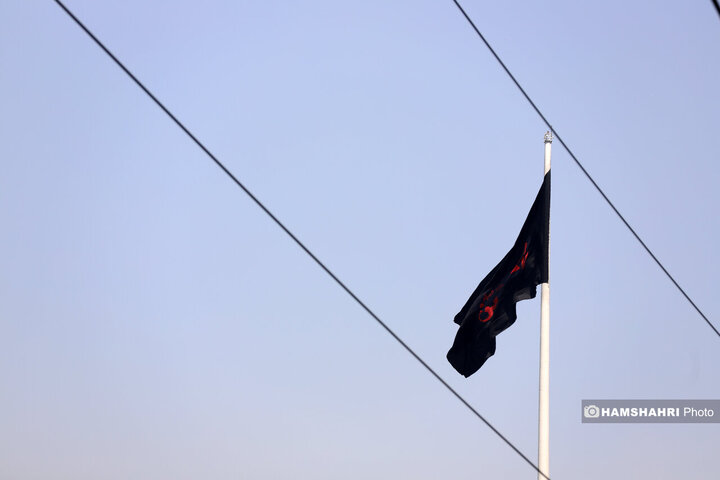 سیاهپوش شدن سطح شهر