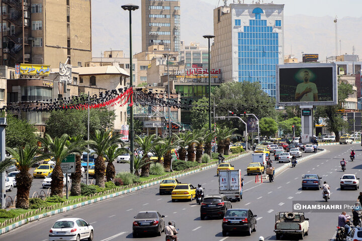 سیاهپوش شدن سطح شهر