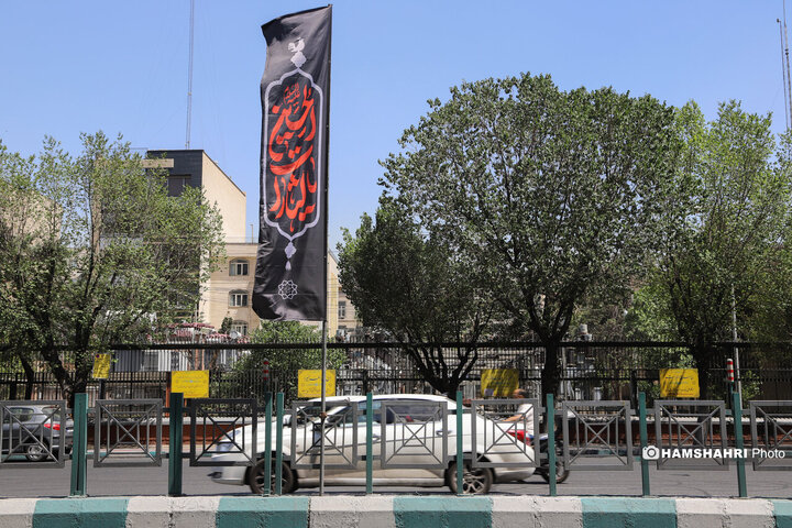 سیاهپوش شدن سطح شهر