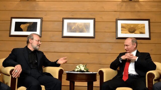 لاریجانی - پوتین