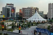 ایمن سازی شبانه پرتگاه های محدوده میدان امام حسین (ع) برای تردد آسان زائران