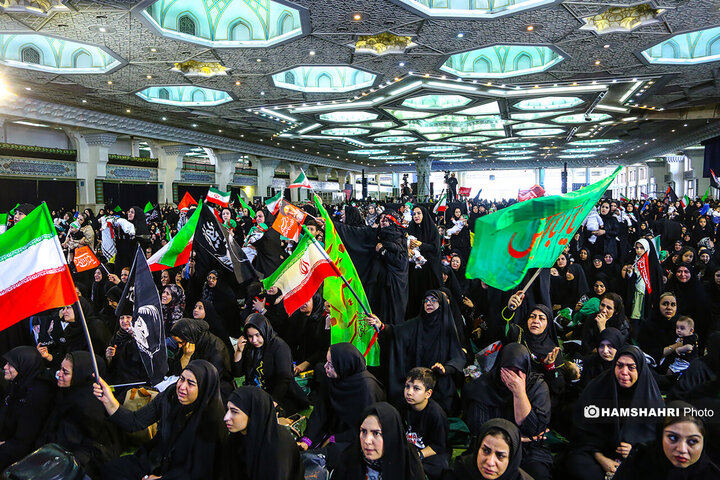 لالایی‌های حسینی در مصلی امام خمینی(ره)/اجتماع بزرگ مادران و شیرخوارگان عاشورایی