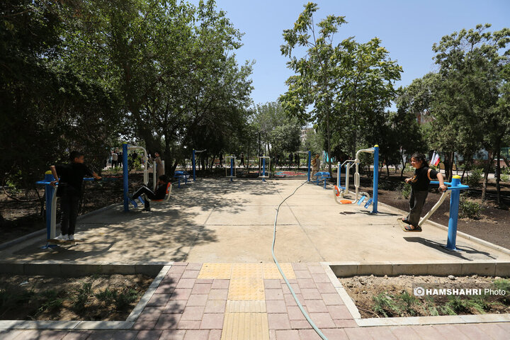 افتتاح بوستان یک هکتاری «باغ ایرانی» با نام مینوی بهشت،در شهرری