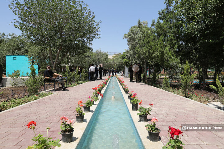 افتتاح بوستان یک هکتاری «باغ ایرانی» با نام مینوی بهشت،در شهرری