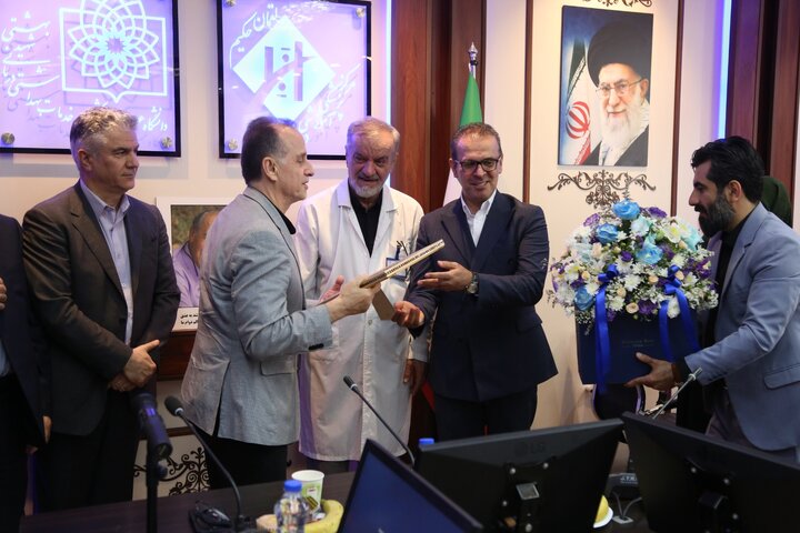 افتتاح پیشرفته‌ترین دستگاه آنژیوگرافی مغز در بیمارستان لقمان حکیم