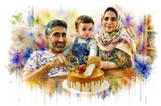مرهم درد نیازمندان بودند | چند روایت از سبک زندگی و شهادت یک خانواده ۳ نفره