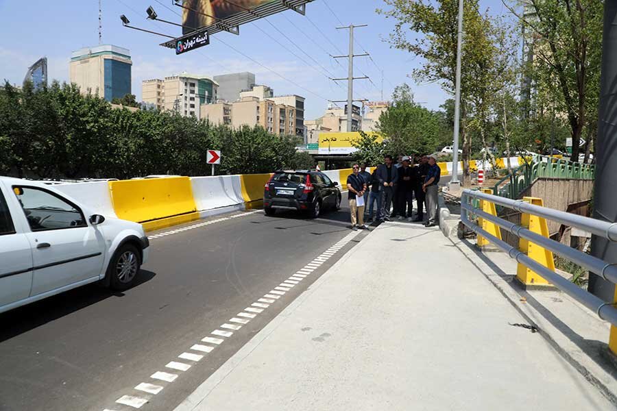 تردد در بزرگراه شهید همت،تقاطع ولیعصر آسان تر شد