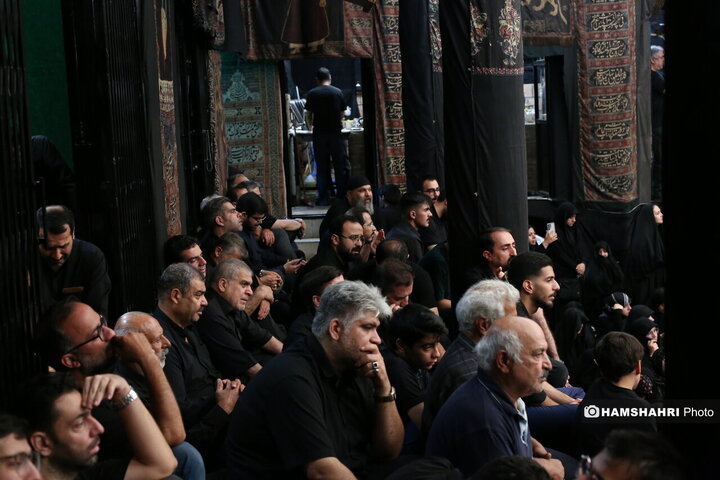 مراسم عزاداری سیدالشهدا (ع) در حسینیه تاریخی سادات اخوی تهران