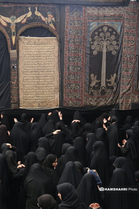 مراسم عزاداری سیدالشهدا (ع) در حسینیه تاریخی سادات اخوی تهران