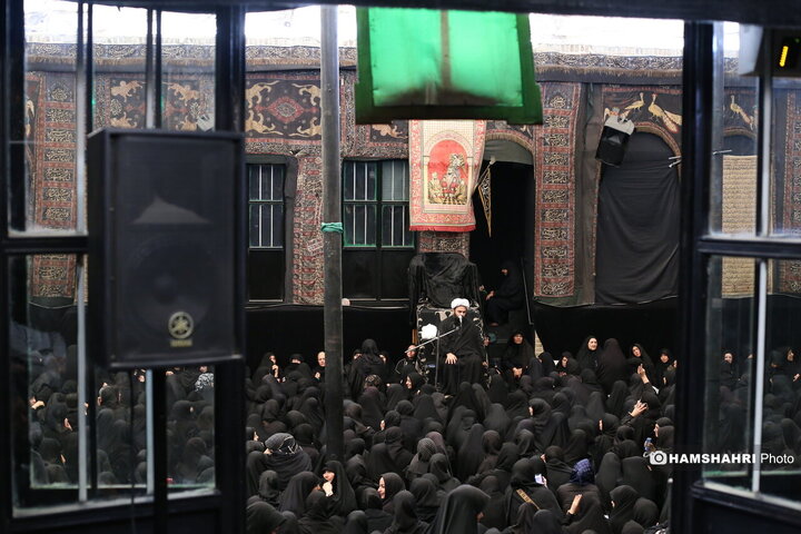 مراسم عزاداری سیدالشهدا (ع) در حسینیه تاریخی سادات اخوی تهران