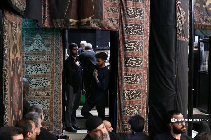 مراسم عزاداری سیدالشهدا (ع) در حسینیه تاریخی سادات اخوی تهران