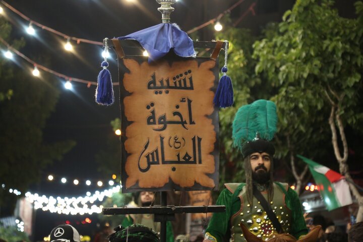 آیین عزا داری در حسینیه کاظمینی ها در دولت آباد شهرری