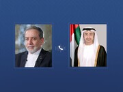 تماس تلفنی وزرای خارجه ایران و امارات در میانه تحولات منطقه