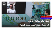 چطور صادرات ایران به بازار ۱.۴ میلیارد نفری چین را بیشتر کنیم؟