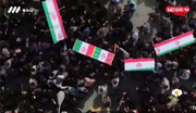 یا امام حسین ... + ویدئو | تعجب خانم مجری در پخش زنده تلویزیونی و مشاهده تابوت کوچک یک شهید