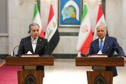 اظهارات مهم وزیر خارجه عراق و ایران درباره تنگه هرمز | ویدئو