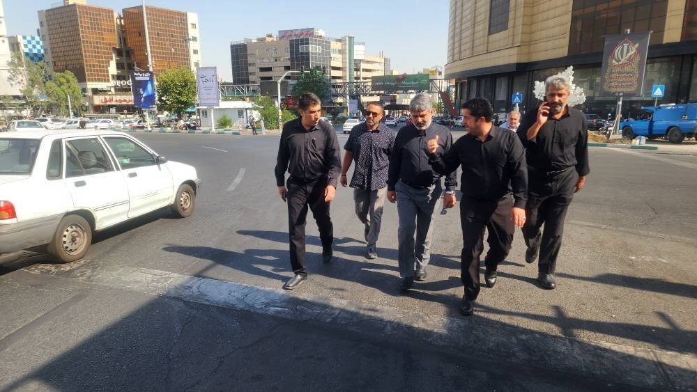 آمادگی خادمان شهر در مناطق ۲۲ تهران / از مناسب سازی معابر تا میزبانی زائران