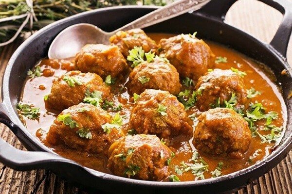 این کوفته هندی بدون گوشت همه را غافلگیر میکند + روش تهیه کوفته مالای