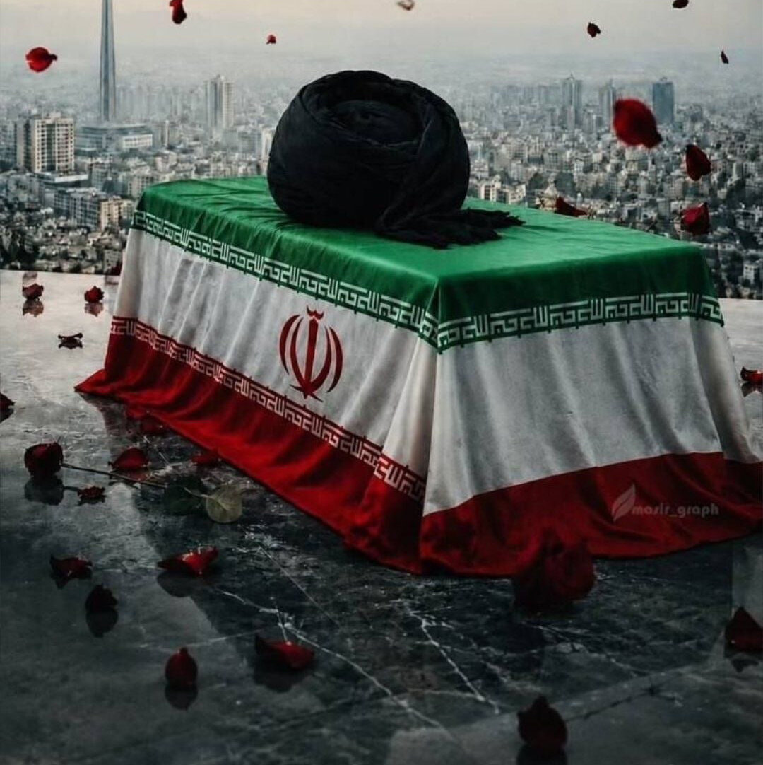 سفرت به‌خیر اما... / آثاری از هنرمندان ایرانی در پویش #بدرقه_یار برای مشایعت پیکر قائد شهید