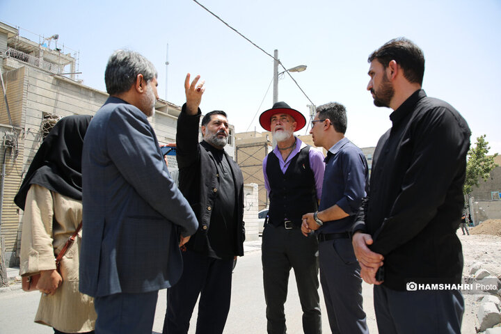 بازدید تفنگدار سابق امریکایی از جنایات جنگی در کوچه جاجرودی