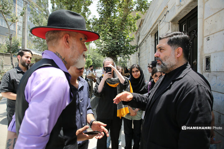 بازدید تفنگدار سابق امریکایی از جنایات جنگی در کوچه جاجرودی