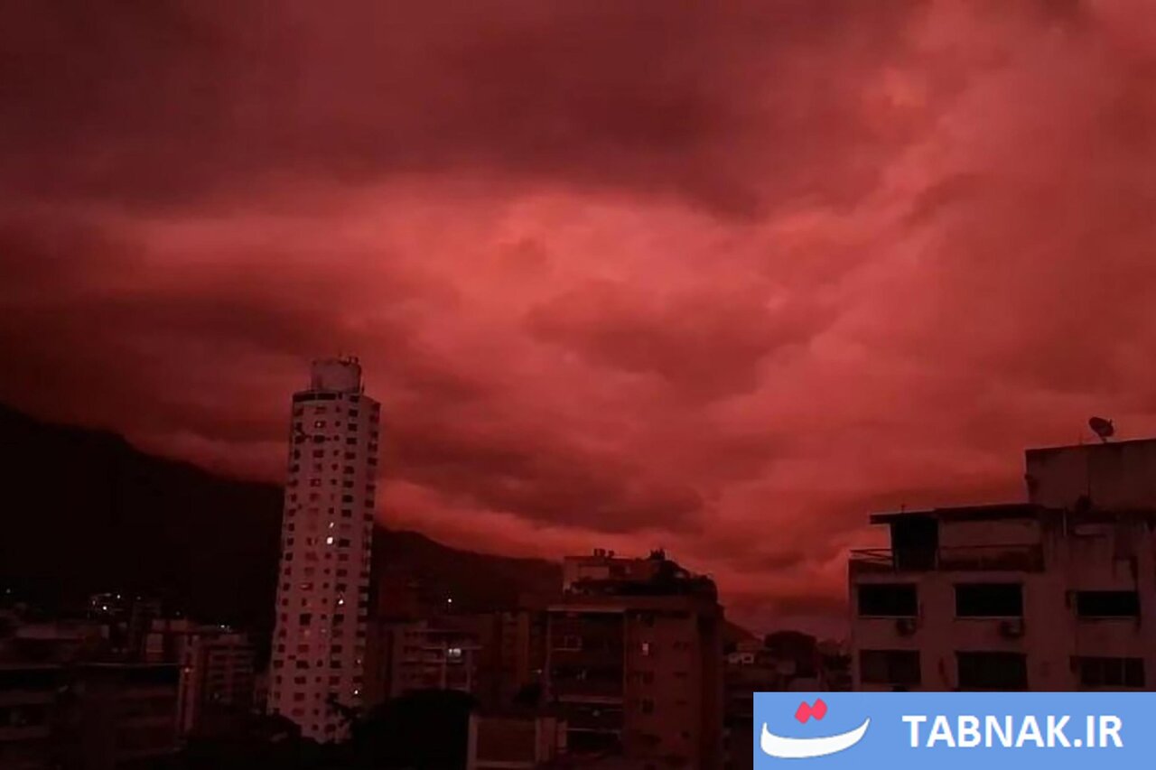 غروب آخرالزمانی در کاراکاس | تصاویر