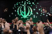 لحظه جانسوز وداع فرمانده کل سپاه با رهبر شهید انقلاب + عکس