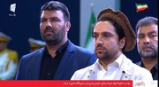 ادای احترام احمد مسعود  (پسر احمد شاه مسعود) به پیکر مطهر رهبر شهید | ببینید