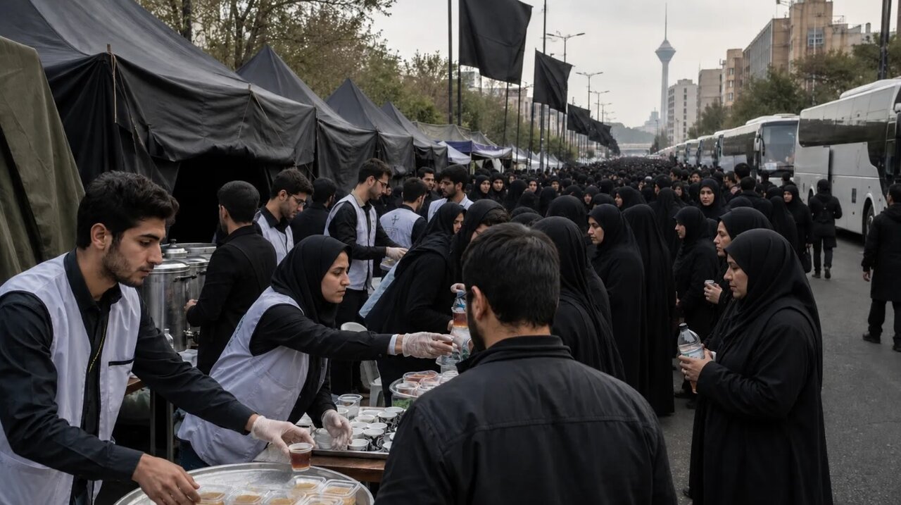 میزبانی مردم تهران