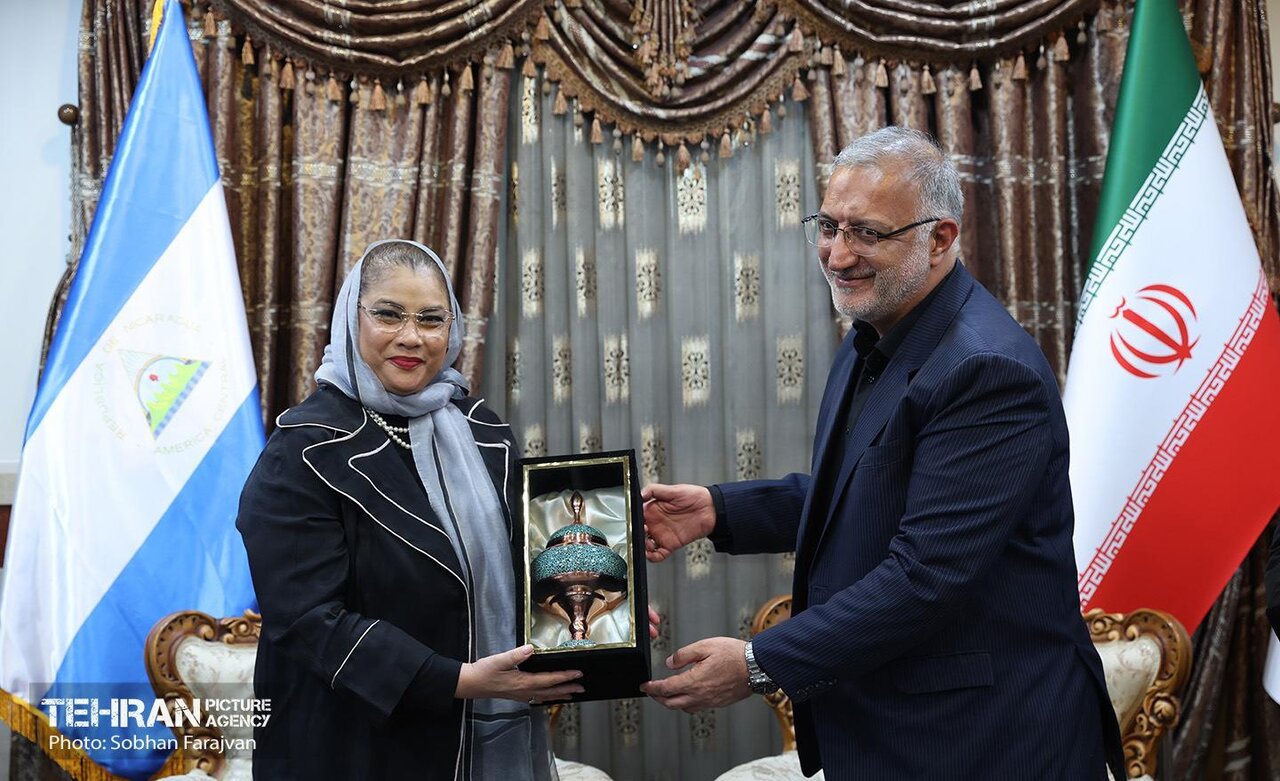 دیدار شهردارتهران و هیئتی از نیکاراگوئه