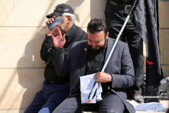 مراسم وداع با رهبر شهید انقلاب - 