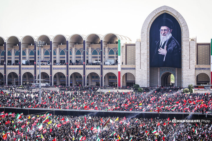 مراسم وداع با رهبر شهید انقلاب - ۴