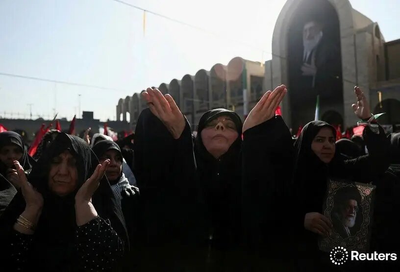 تصاویر رویترز از مراسم وداع با رهبر انقلاب؛ ببینید