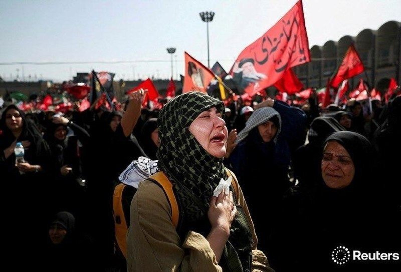 تصاویر رویترز از مراسم وداع با رهبر انقلاب؛ ببینید