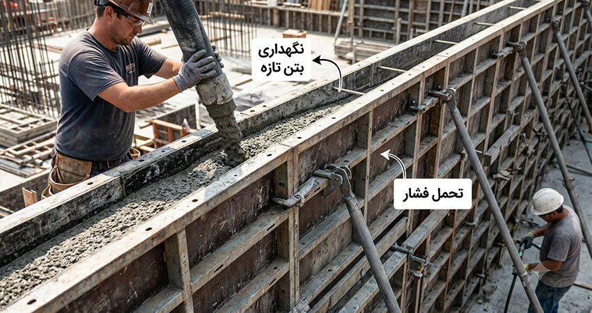 نقش تامین کننده در خرید قالب بتن