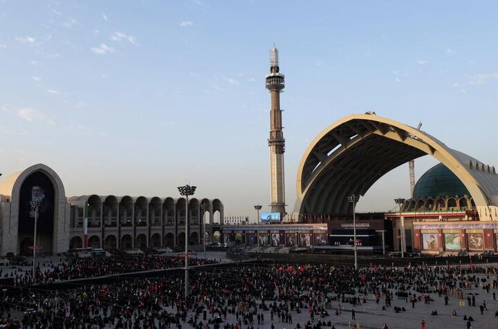 طالبان، قالیباف، پزشکیان و ...| چند قاب از دوربین عکاسان خارجی در مراسم بدرقه رهبر شهید