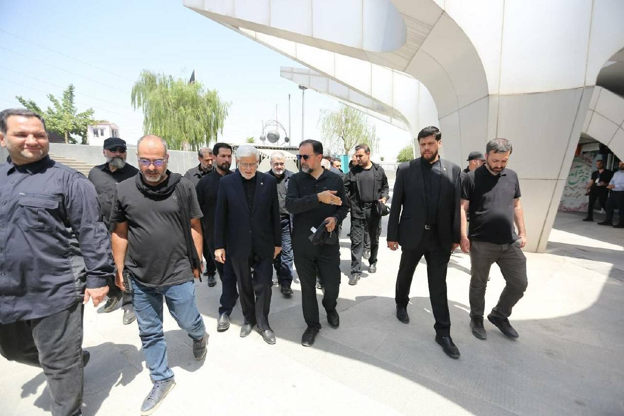 بازدید معاون اول رئیس جمهور از زائرشهر منطقه عباس آباد تهران+عکس