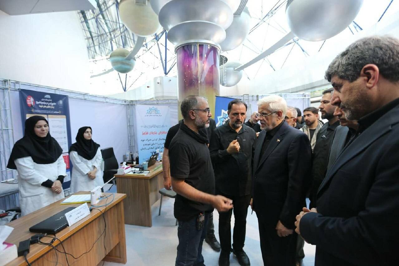 بازدید معاون اول رئیس جمهور از زائرشهر منطقه عباس آباد تهران+عکس
