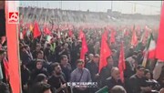 اشک‌های مردم در فراق رهبر با مداحی حاج محمود کریمی | ویدئو