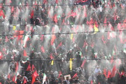 کاهش ۵درجه ای دمای تهران با تجهیزات آتش نشانی
