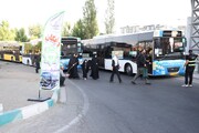 خدمت رسانی شبانه روزی ۳۴۰۰ اتوبوس به زائران