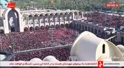 جدیدترین تصاویر هوایی از انبوه جمعیت در مصلی | ویدئو