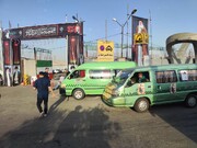 ثبت بیش از ۳۰ هزار سفر با ۱۵۰۰ ون تاکسی در آیین وداع با رهبر شهید