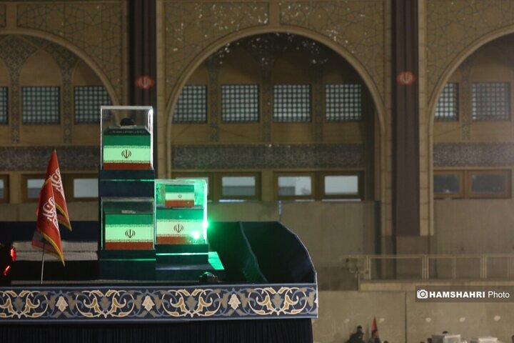 ادای احترام و وداع با حضرت آیت‌الله شهید سیدعلی خامنه‌ای