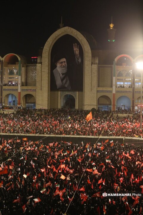 ادای احترام و وداع با حضرت آیت‌الله شهید سیدعلی خامنه‌ای