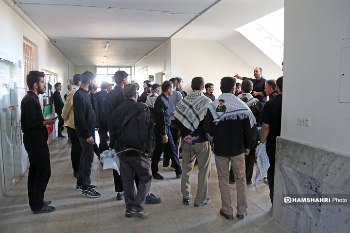 اسکان و ساماندهی زائران  در ایام  وداع